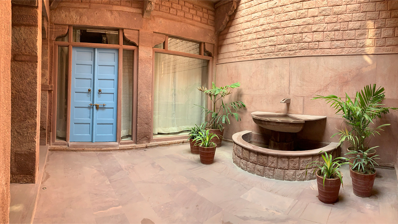 Hotel Baijoo Niwas, Jodhpur — detail view, Sol13